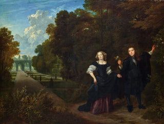 La Promenade - Gonzales Coques — vista dell’opera