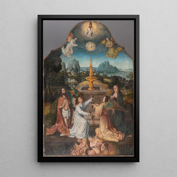 Fons Pietatis - Goswin van der Weyden — quadro incorniciato alla parete