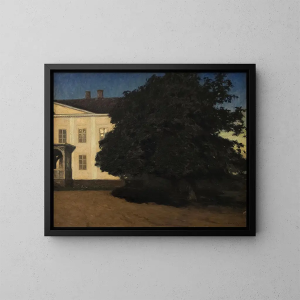 Le Manoir - Gottfrid Kallstenius — quadro incorniciato alla parete