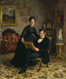 M. Robert Constantin e la signora Maria Eleonora Berggren - Gottfrid Vergine — vista dell’opera