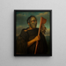 Thomas Waka Nene - Gottfried Lindauer — quadro incorniciato alla parete