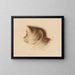 Scimmia - Gottfried Mind — quadro incorniciato alla parete