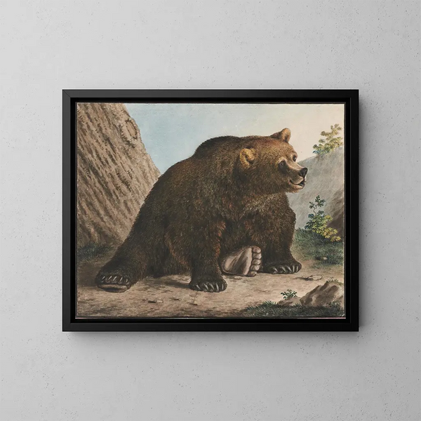 Br - Gottfried Mind — quadro incorniciato alla parete