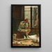 Le joueur de flûte - Gotthardt Kuehl — quadro incorniciato alla parete