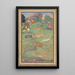 Chasse à l'antilope et au cerf - Govardhan — quadro incorniciato alla parete
