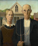 gotico americano - Grant Wood — vista dell’opera