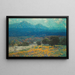 Campo di papaveri californiani - Granville Redmond — quadro incorniciato alla parete