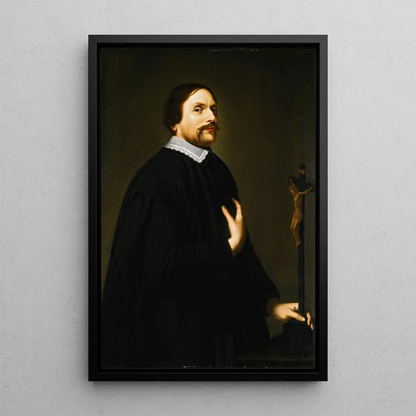 Portrait d'un prélat - Gérard Douffet — quadro incorniciato alla parete