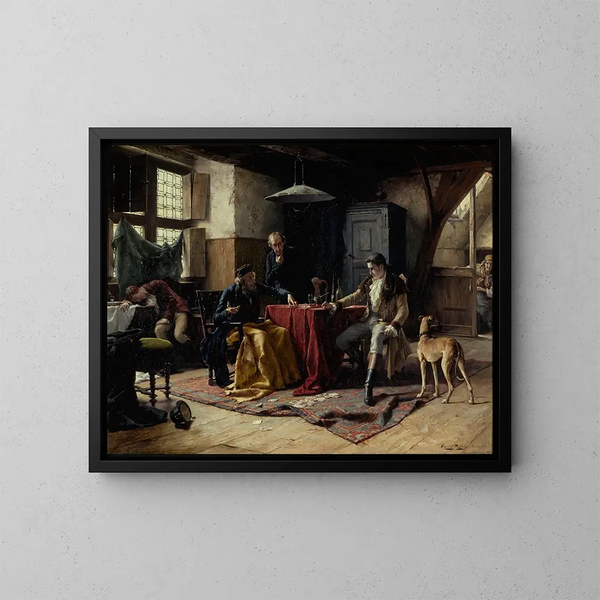 Una vittima - Gérard Portielje — quadro incorniciato alla parete
