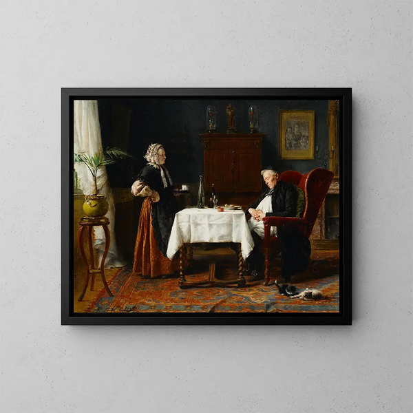 Quiete - Gérard Portielje — quadro incorniciato alla parete