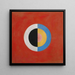 Gruppo IXSUW N° 17 Il Cigno N° 17 - Hilma af Klint — quadro incorniciato alla parete