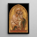 Vierge à l'Enfant - Guariento di Arpo — quadro incorniciato alla parete