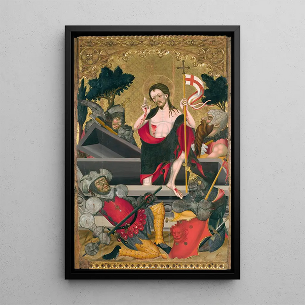 Résurrection du Christ - Guerau Gener — quadro incorniciato alla parete