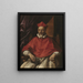 Cardinal Francesco Cennini - Guercino — quadro incorniciato alla parete