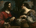 Il Cristo e la donna samaritana - Guercino — vista dell’opera