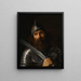 Marte - Guercino — quadro incorniciato alla parete