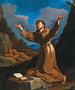 San Francesco riceve le stigmate - Guercino — vista dell’opera