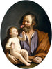 San Giuseppe con il Bambino Gesù - Guercino — vista dell’opera