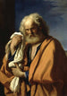 Saint Pierre pénitent - Guercino — vista dell’opera