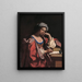 La Sibilla Persiana - Guercino — quadro incorniciato alla parete