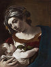 Vergine con Bambino - Guercino — vista dell’opera