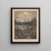 Il giorno del giudizio - Gugler Litho & Co.. — quadro incorniciato alla parete