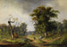 Vacher a riposo ai margini della foresta - Guido Hampe — vista dell’opera