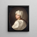 Ritratto di Beatrice Cenci - Guido Reni — quadro incorniciato alla parete