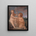 L'Enfant Jésus et saint Jean - Guido Reni — quadro incorniciato alla parete