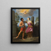 Il martirio di Santa Apollonia - Guido Reni — quadro incorniciato alla parete