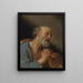 Le Saint Pierre pénitent - Guido Reni — quadro incorniciato alla parete