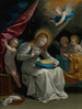 La Vergine che cuci accompagnata da quattro angeli detta La Couseuse - Guido Reni — vista dell’opera