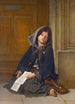 La Mendiante - Guillaume Charles Brun — vista dell’opera