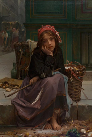 GuillaumeCharles Brun - The young rag seller.webp