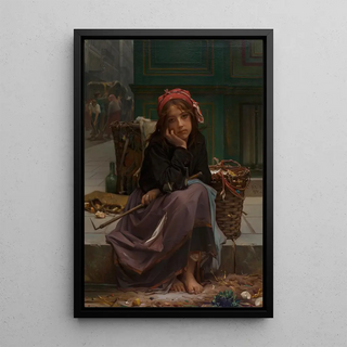 GuillaumeCharles Brun - The young rag seller.webp