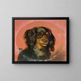 Guillaume Anne van der Brugghen - Portrait of a Puppy.webp