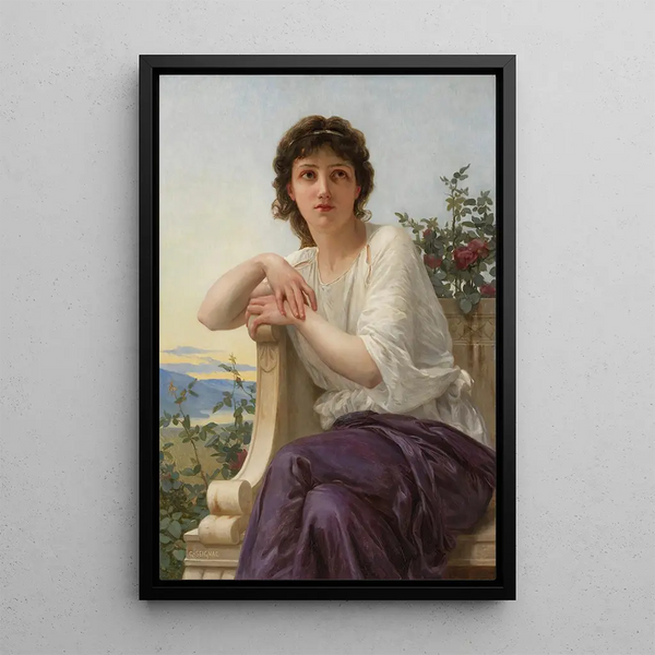 Contemplazione - Guillaume Seignac — quadro incorniciato alla parete