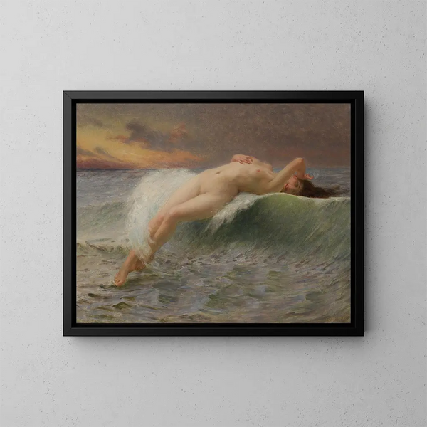 La Vague - Guillaume Seignac — quadro incorniciato alla parete