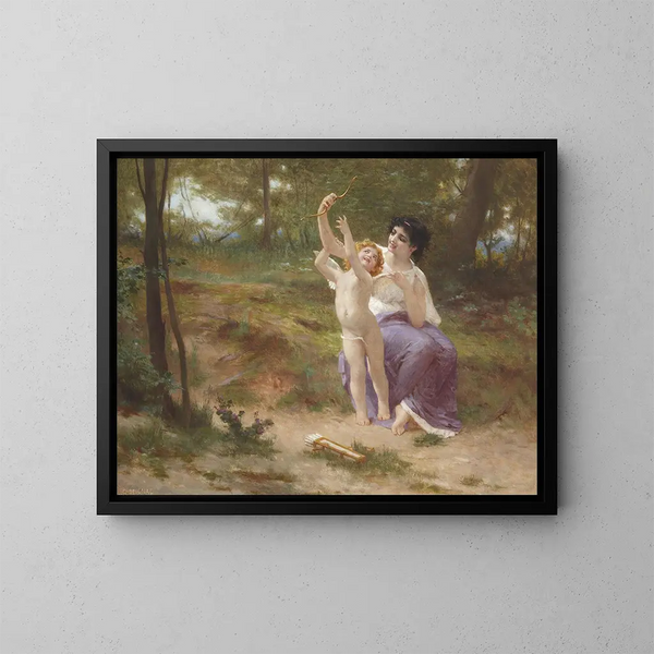 L'amour désarmé - Guillaume Seignac — quadro incorniciato alla parete