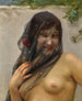 Odalisque - Guillaume Seignac — vista dell’opera