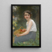 La fille aux cerises - Guillaume Seignac — quadro incorniciato alla parete