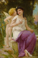 Vénus et l'Amour - Guillaume Seignac — vista dell’opera