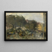 Place des Armes à Ostende - Guillaume Vogels — quadro incorniciato alla parete