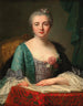 Ritratto di una giovane donna - Guillaume Voiriot — vista dell’opera