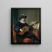 Ritratto di Monsieur Aublet - Guillaume Voiriot — quadro incorniciato alla parete