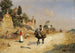 La fontaine rouge vicino alla fontana - Guillermo Gómez Gil — vista dell’opera