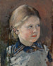 Studio di testa di ragazza per il ritratto di famiglia del barone Magnus von Born - Gunnar Berndtson — vista dell’opera
