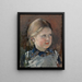 Studio di testa di ragazza per il ritratto di famiglia del barone Magnus von Born - Gunnar Berndtson — quadro incorniciato alla parete