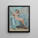 Modèle femminile nudo - Gunnar Berndtson — quadro incorniciato alla parete