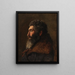 Ritratto di un uomo ebreo - Gunnar Berndtson — quadro incorniciato alla parete